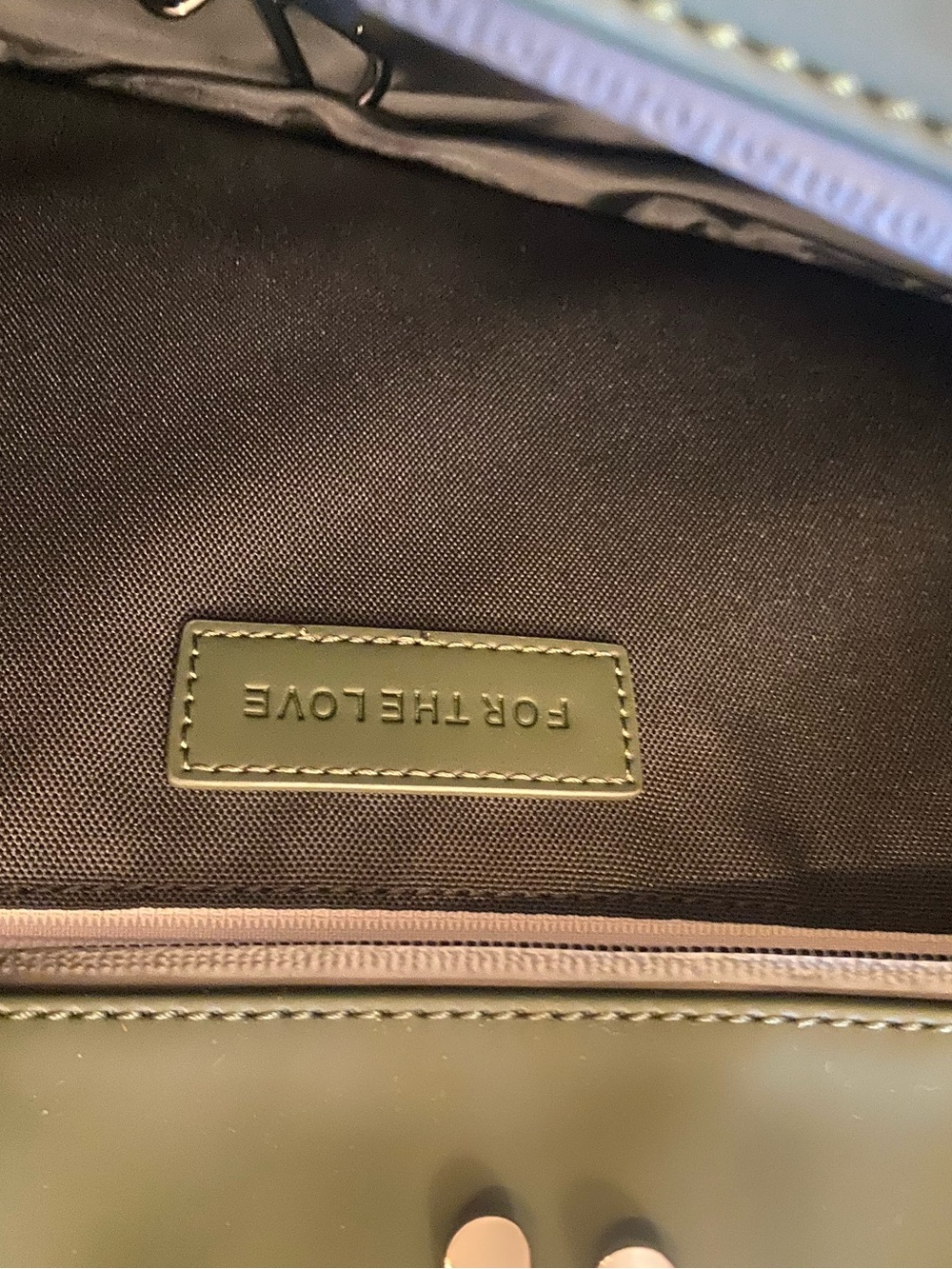Forest Green FTL Duffel Bag Minimalist Travel Carry Sturdy For the Love - Picture 8 of 8